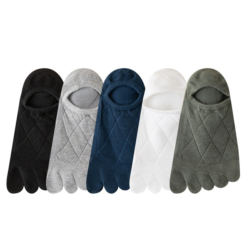 5 pairs men's spring summer th - مراجعة Toe Sock Split وسعره