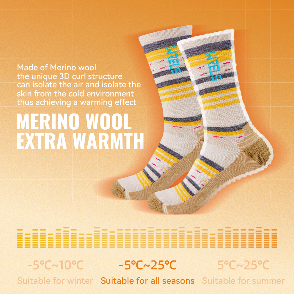 WRELS 1/2/3pairs Merino Wool S - مراجعة Wool Hiking Sock وسعره