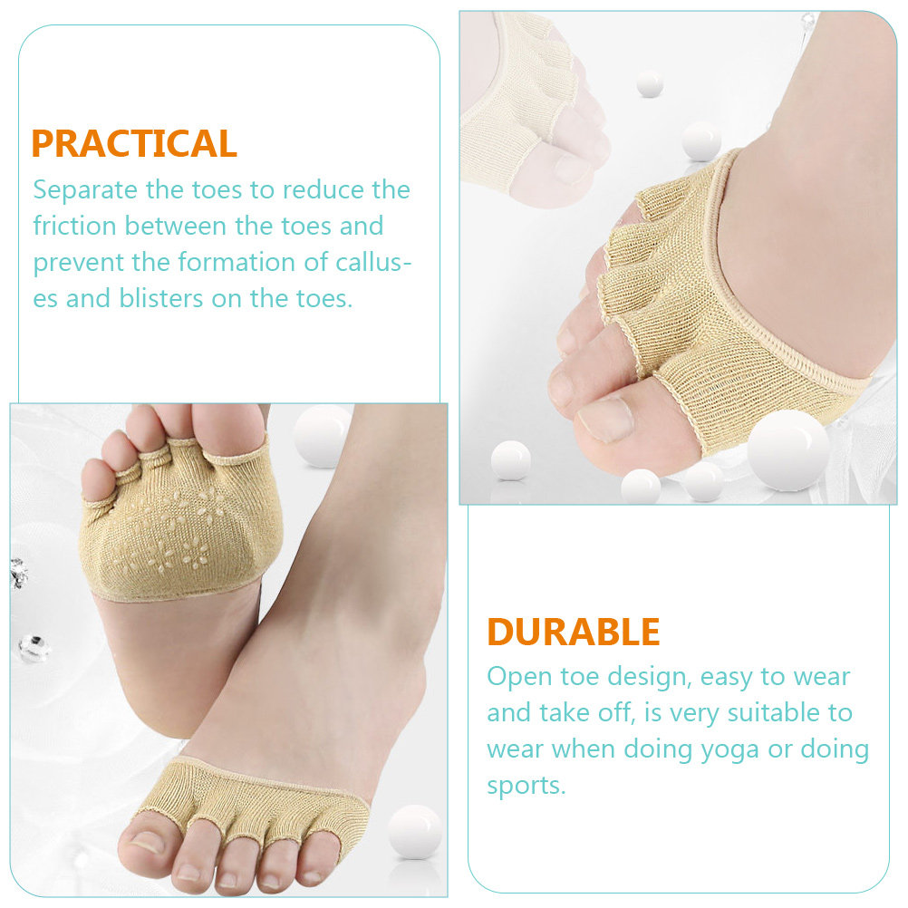 2Pairs Breathable Toe Yoga Soc - مراجعة Grip Sock Yoga وسعره