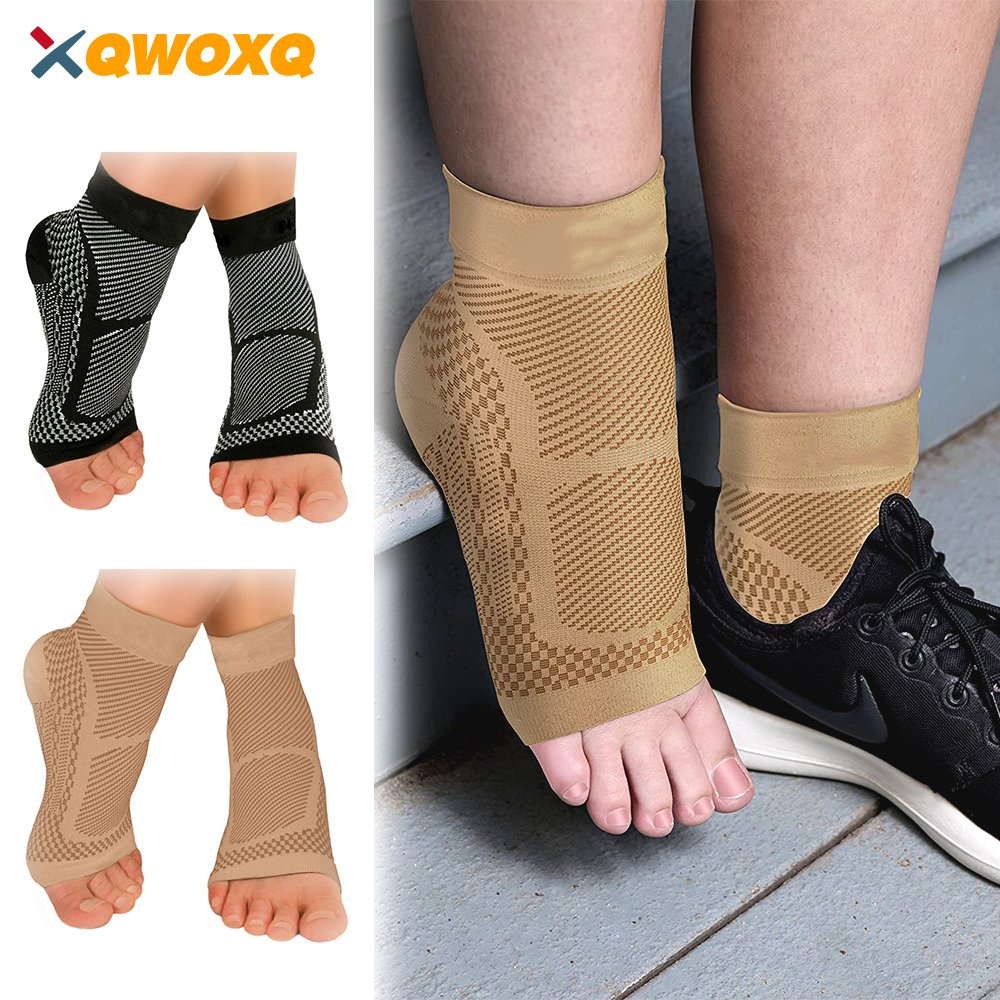 2PCS Sport Ankle Brace Compres - مراجعة Ankle Brace Sock وسعره