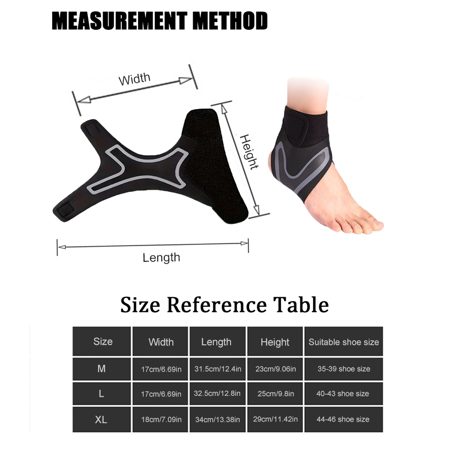 1 Pc Ankle Brace Support Compr - مراجعة Ankle Brace Sock وسعره