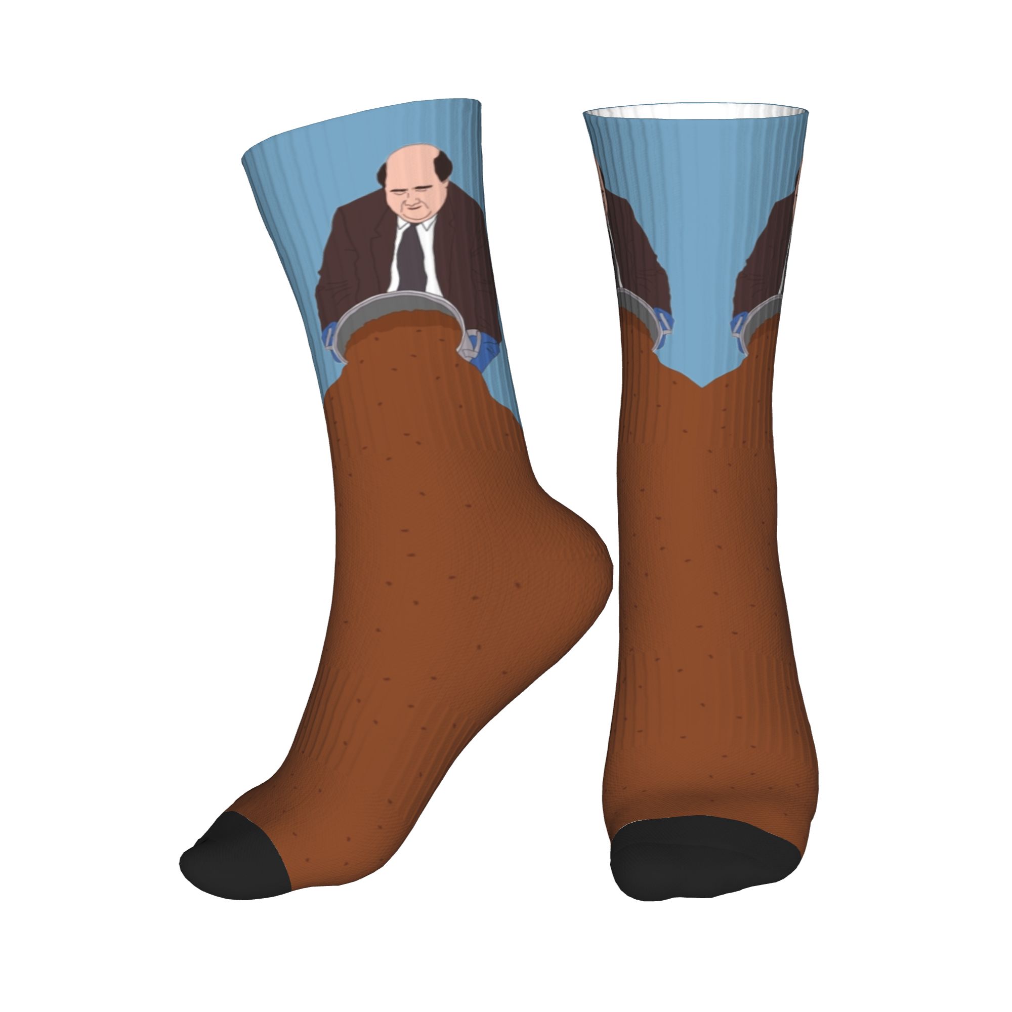 TV Show The Office Kevin's Fam - مراجعة Dress Sock Men وسعره
