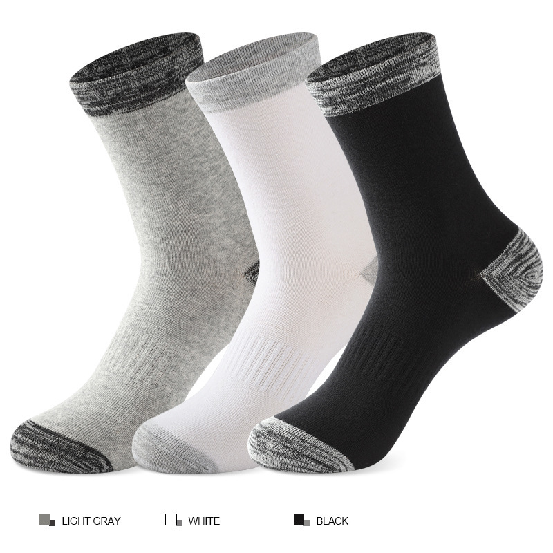 1/5 Pairs Men's Socks Pack Ove - مراجعة Cotton Crew Sock Pack وسعره