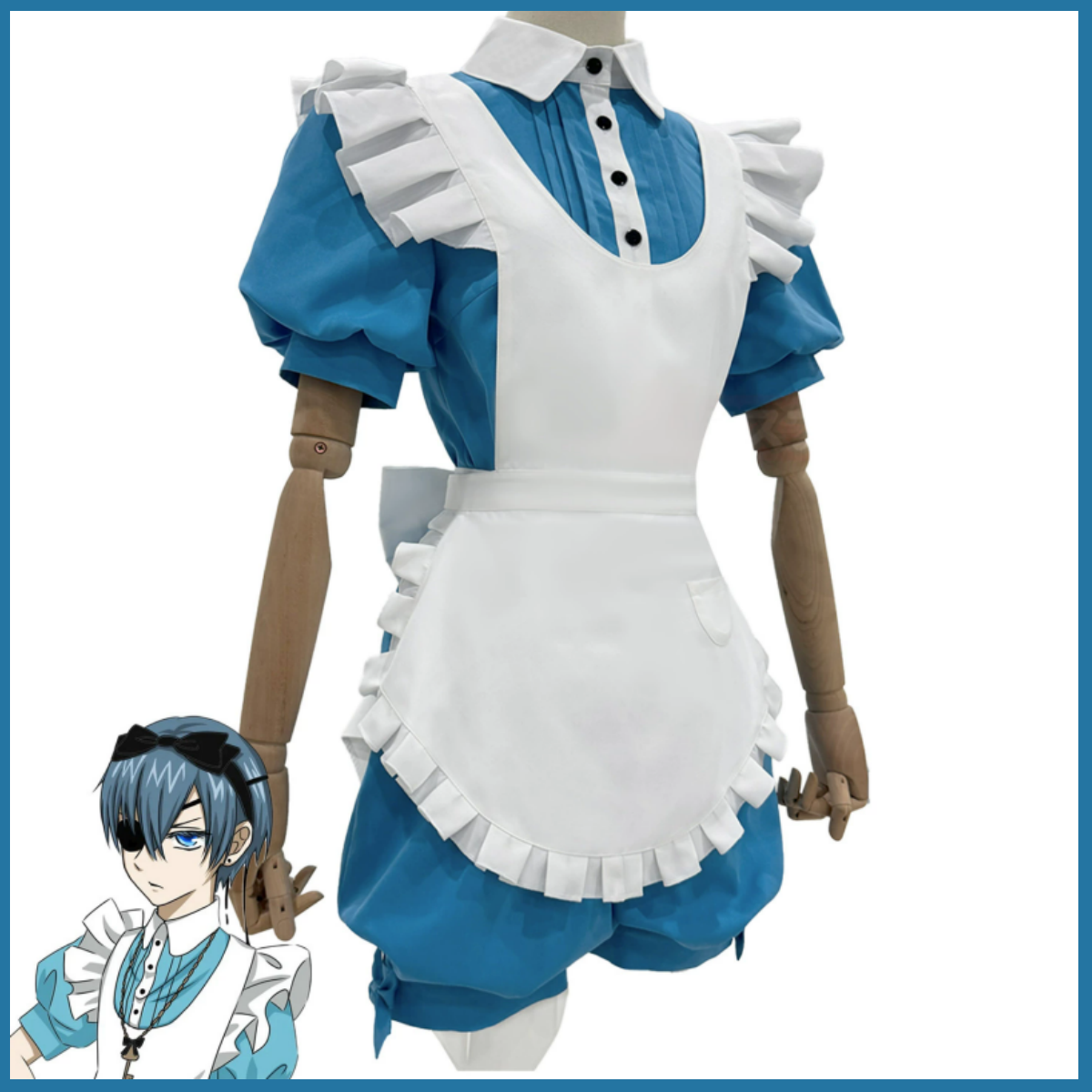 Anime Ciel Phantomhive Smile C - مراجعة Dress Sock Men وسعره