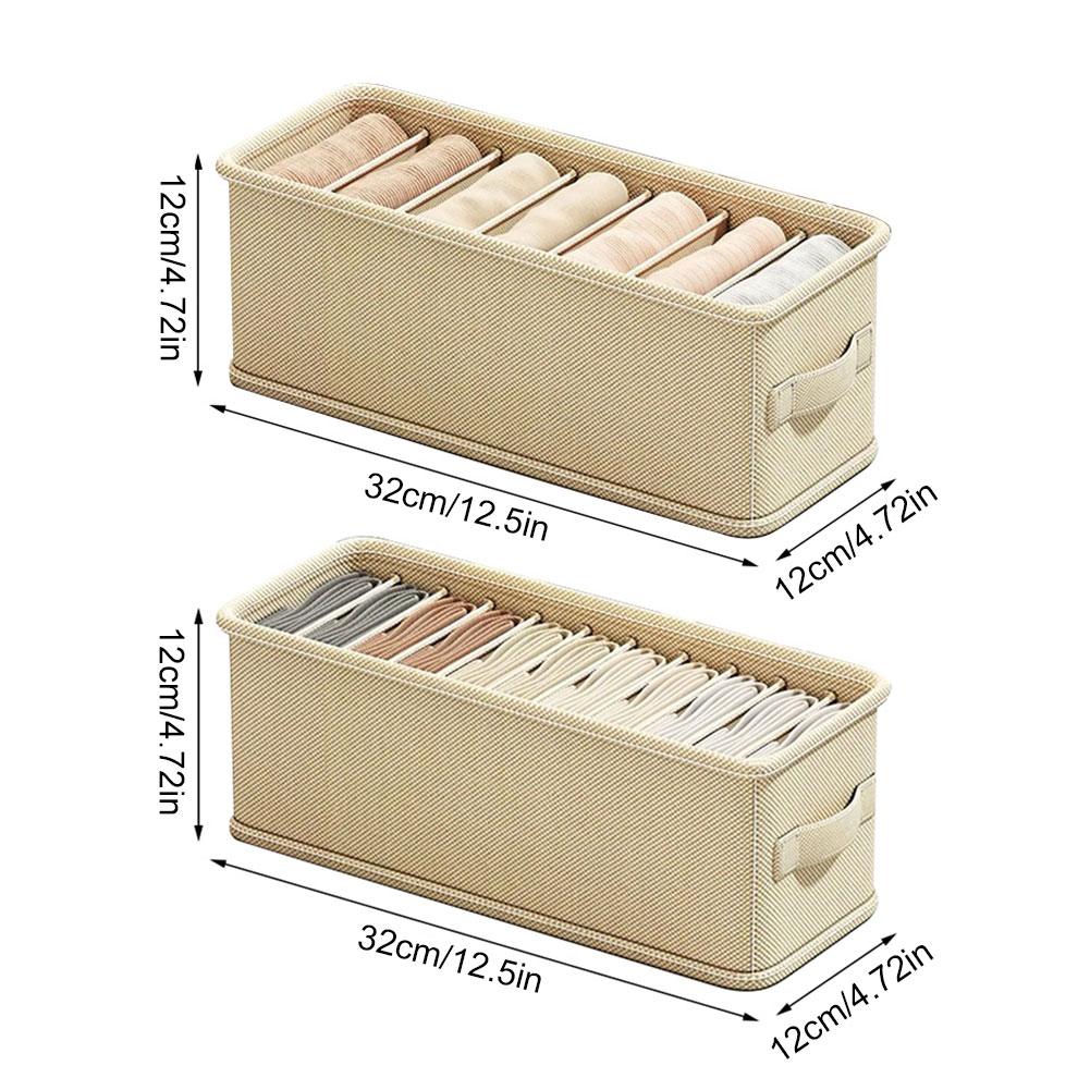 6/7 Grids Drawer Organizer Bra - مراجعة Sock Organizer Tray وسعره