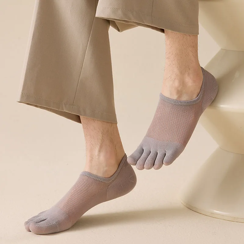 5 Pairs Man Summer Thin Toe So - مراجعة Ankle Sock Low Cut وسعره