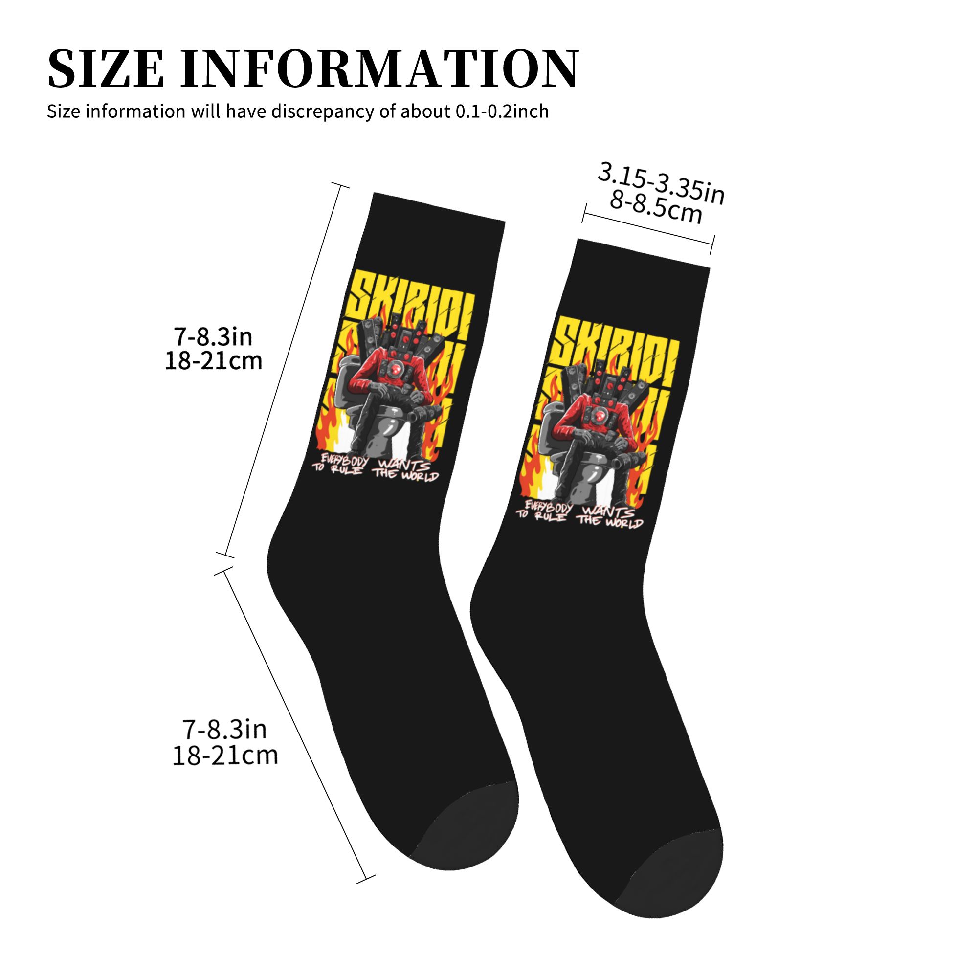 Hot Game Titan Speakerman Skib - مراجعة Dress Sock Men وسعره
