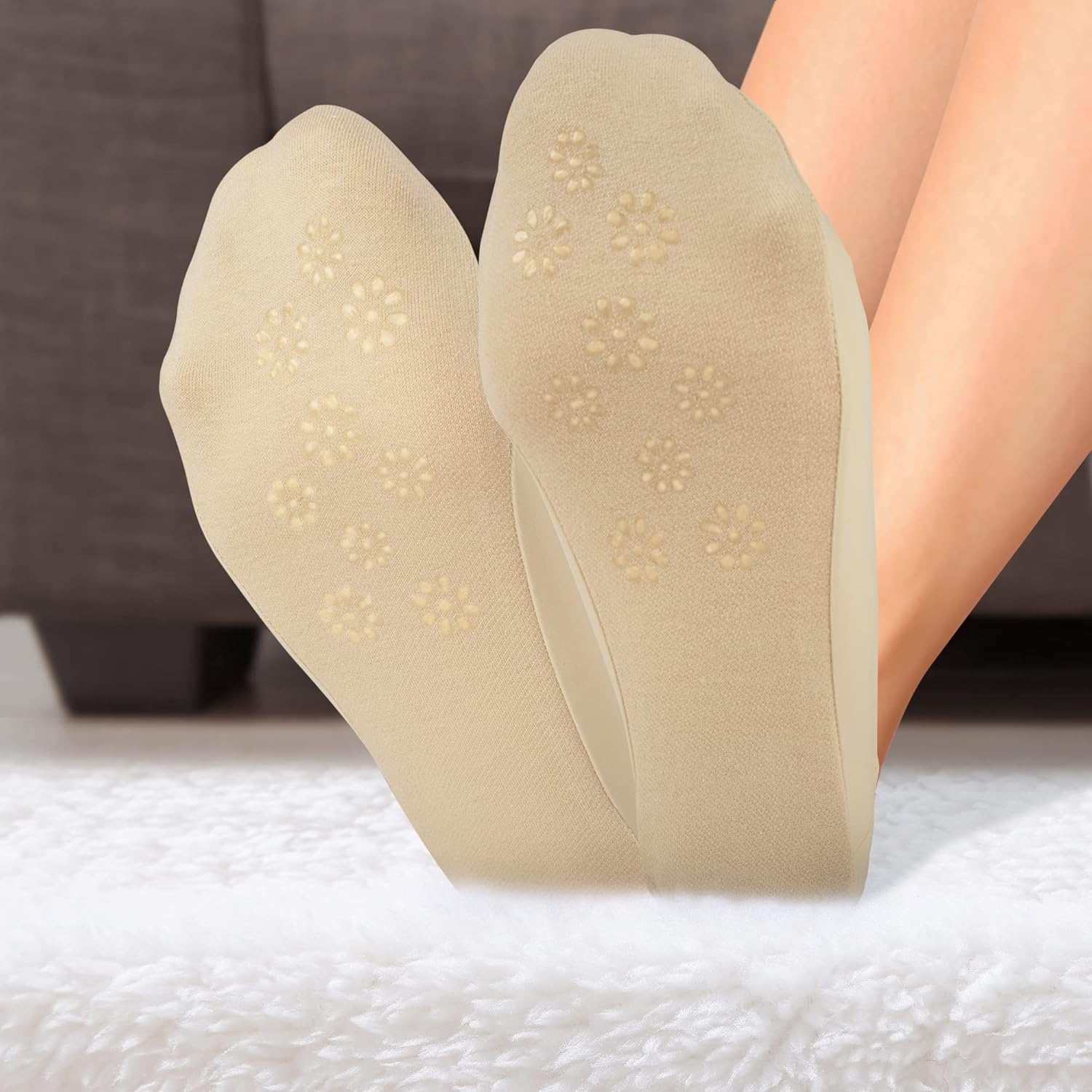 Women's Invisible Ultra Low Cu - مراجعة Silk Sock Bamboo وسعره