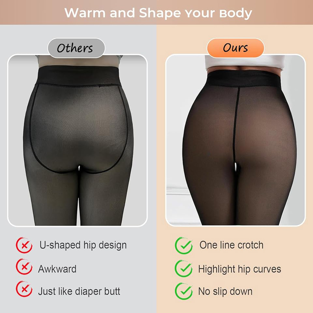 Thermal Fleece Lined Tights Wo - مراجعة Tights Pantyhose Sheer وسعره