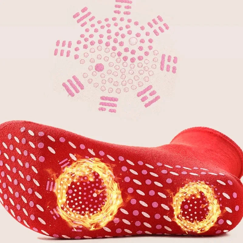 6/3/1pairs Tourmaline Self-Hea - مراجعة Thermal Sock Winter وسعره