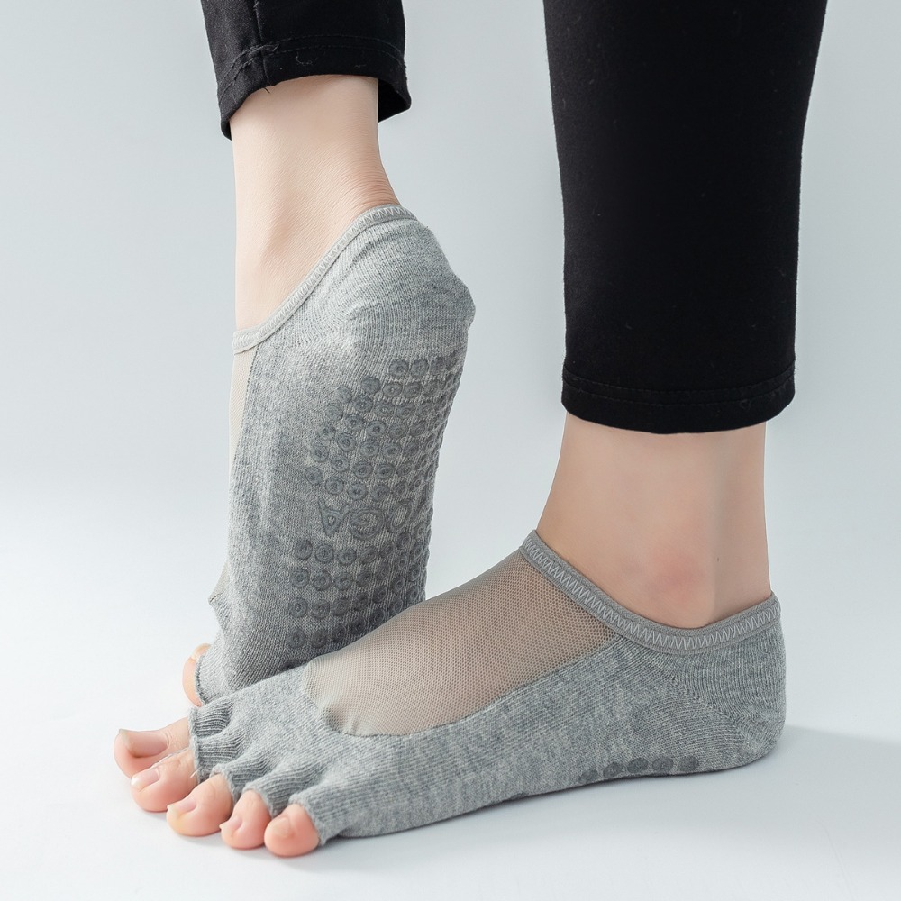 Mesh Split Toe Half Finger Yog - مراجعة Toe Sock Split وسعره