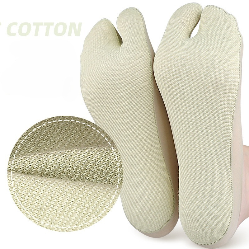 A pair of summer thin ice silk - مراجعة Toe Sock Split وسعره