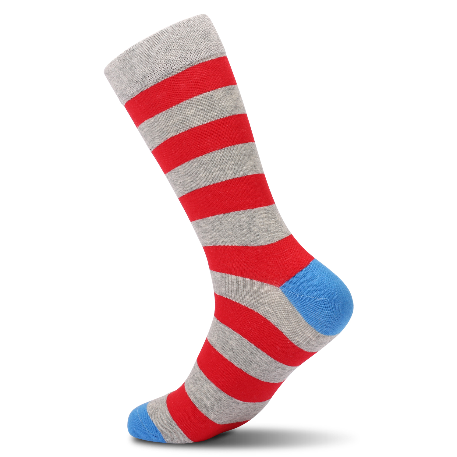 5Pairs Mens Fun Dress Socks, P - مراجعة Cotton Crew Sock Pack وسعره