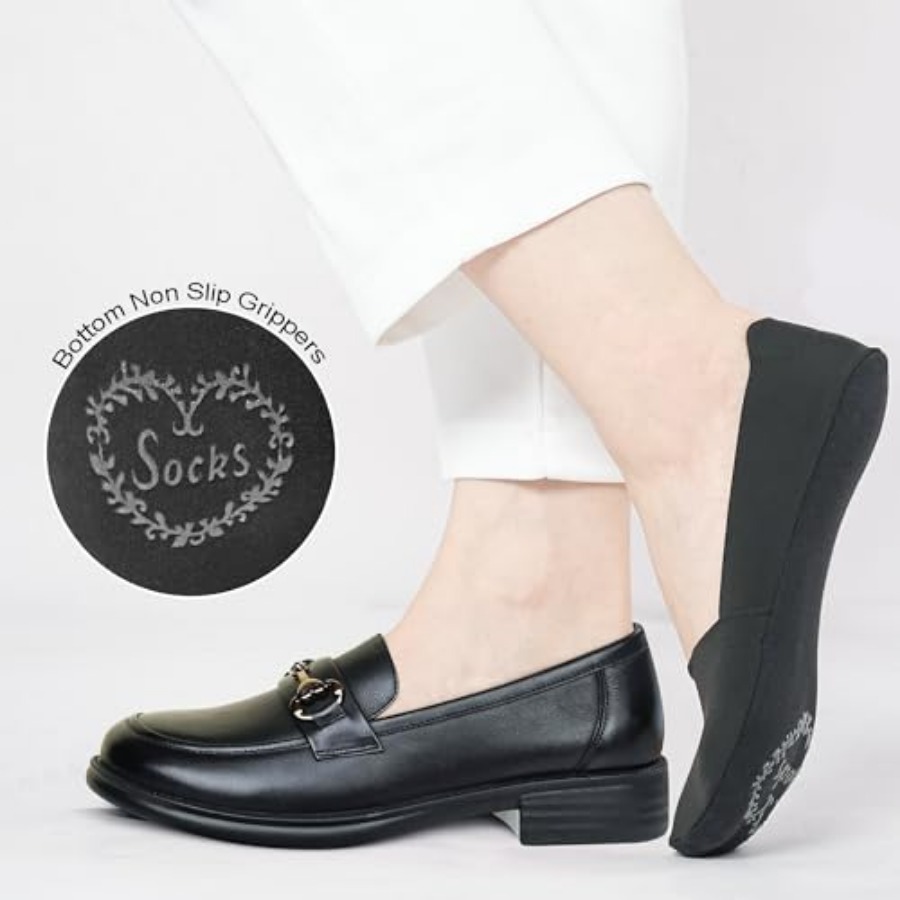 floconssy No Show Socks Womens - مراجعة Invisibility Sock Loafer وسعره