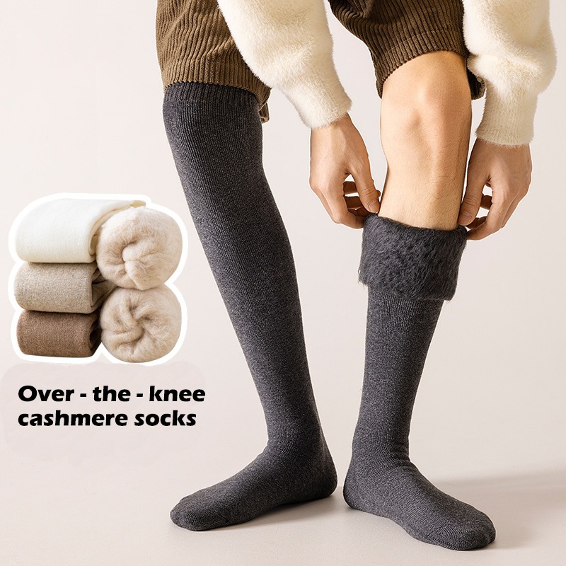 Men's Thermal Over The Knee So - مراجعة Thermal Sock Winter وسعره