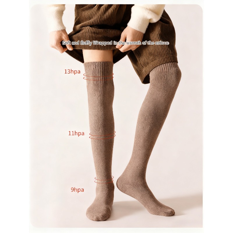 Men's Thermal Over The Knee So - مراجعة Thermal Sock Winter وسعره
