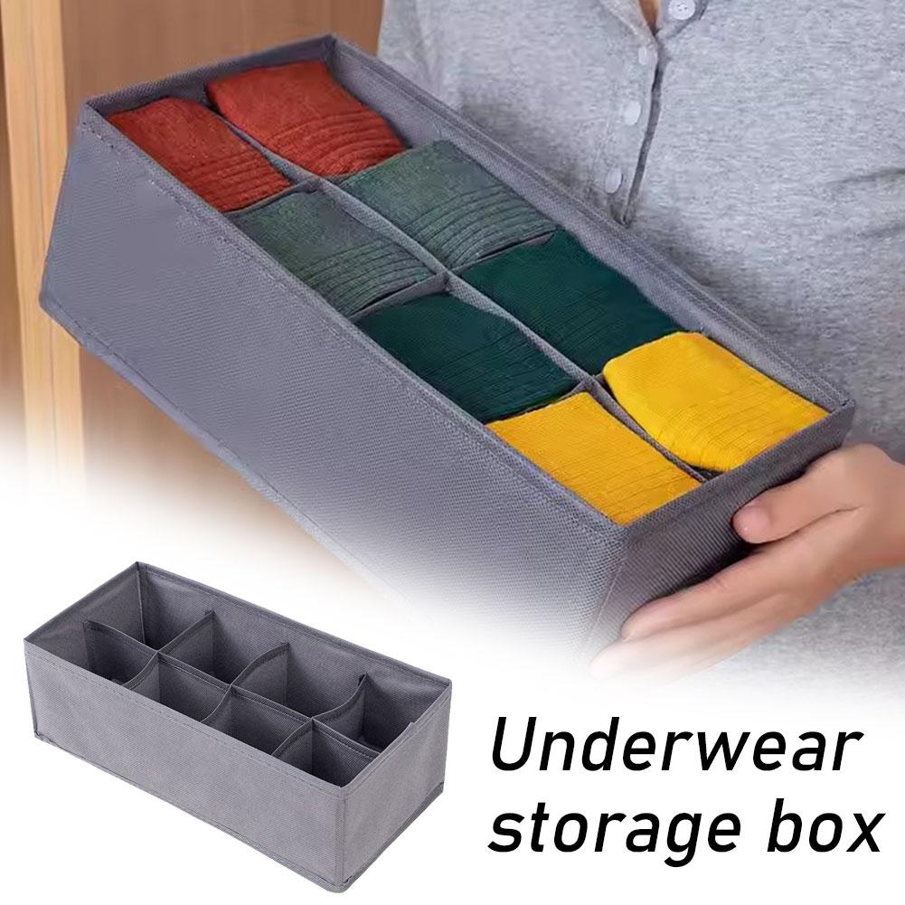 6/7/8/24 Grids Foldable Fabric - مراجعة Sock Organizer Tray وسعره