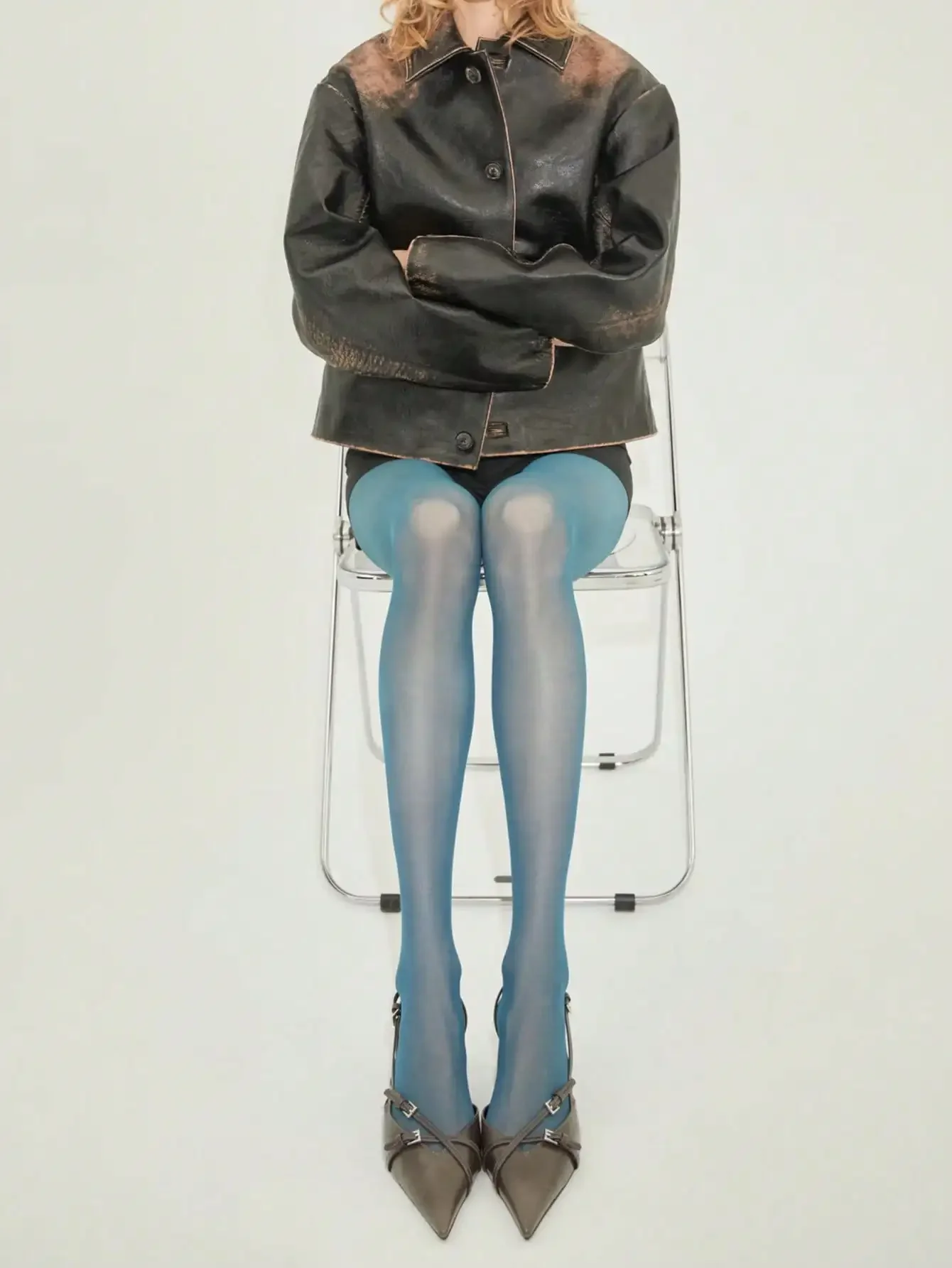 1 Pair Women's Shimmery Aurora - مراجعة Tights Pantyhose Sheer وسعره