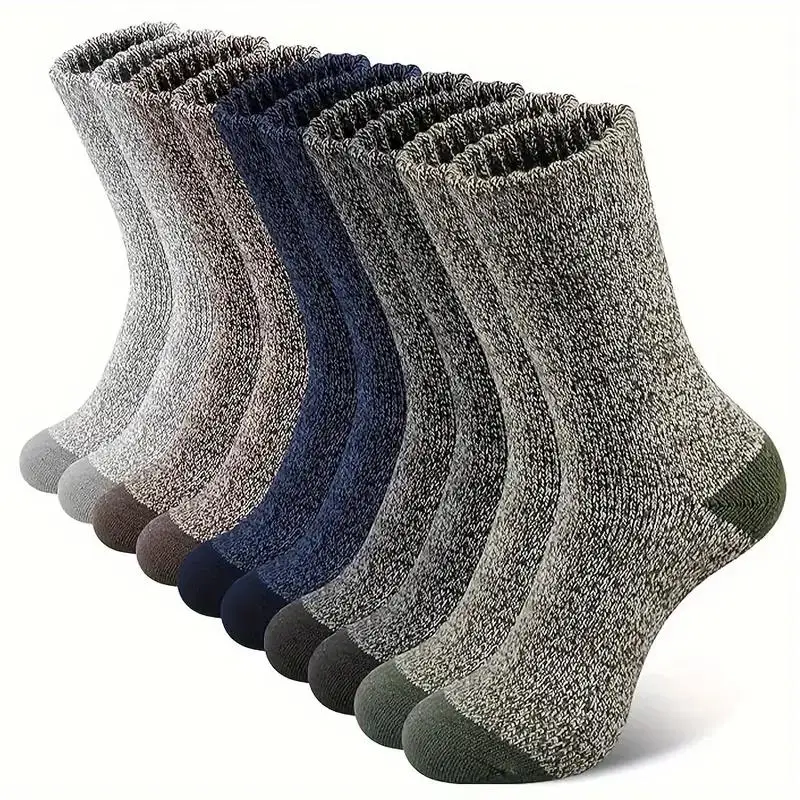 5 Pairs Merino Wool Socks for  - مراجعة Wool Hiking Sock وسعره