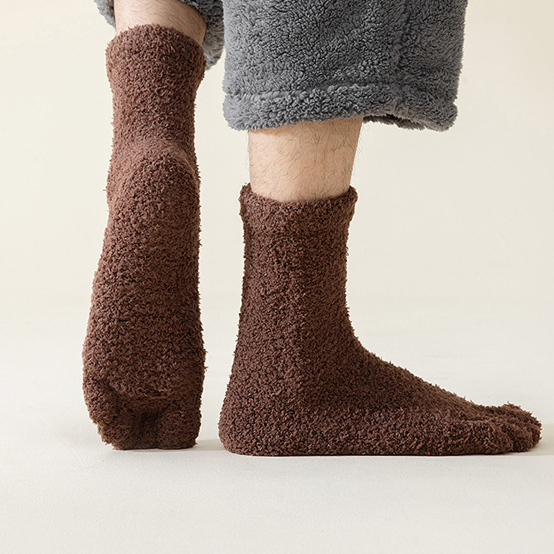 1/5 Pairs Mans Thermal Toe Soc - مراجعة Thermal Sock Winter وسعره
