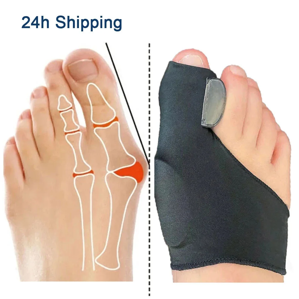 2Pcs Toe Separator Hallux Valg - مراجعة Ankle Brace Sock وسعره