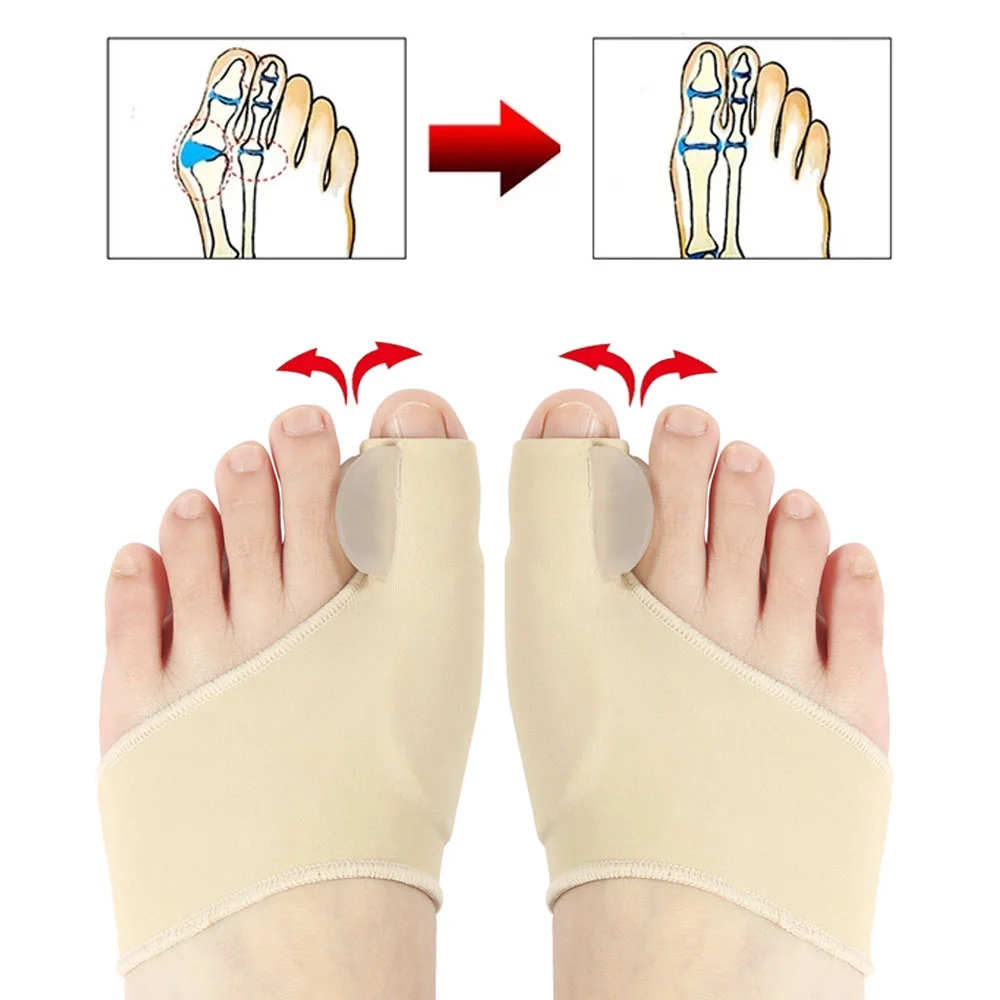 2Pcs Toe Separator Hallux Valg - مراجعة Ankle Brace Sock وسعره